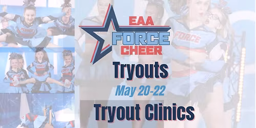 EAA Force Cheer Tryouts 2026
