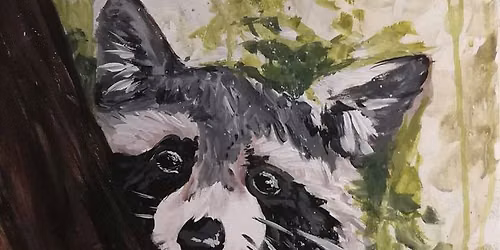 Paint and Sip: Raccoon Woods