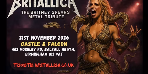 Britallica (Britney Spears Metal Tribute) at The Castle & Falcon, Birmingham