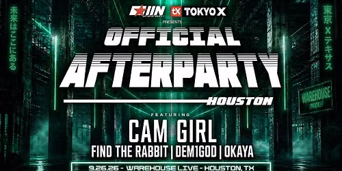TOKYO X HIN Official Afterparty - Houston