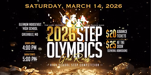 The 2026 Step Olympics: GOLD RUSH (Hosted by LR & DRB)