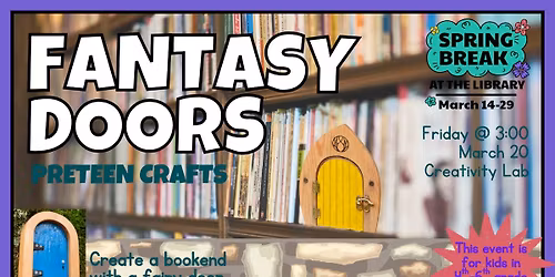 Fantasy Door Bookends