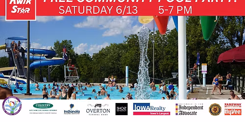 Kwik Star FREE Community Pool Party