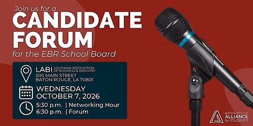Meet the Candidates for EBR School Board