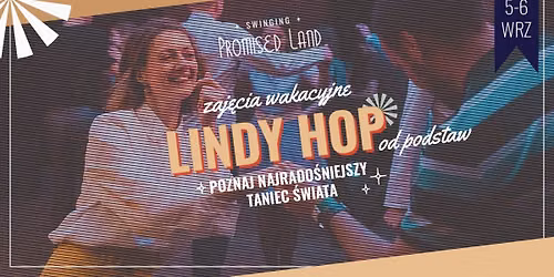 Zaj\u0119cia wakacyjne - lindy hop od podstaw | warsztaty dla pocz\u0105tkuj\u0105cych