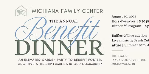 Michiana Family Center Annual Benefit Dinner
