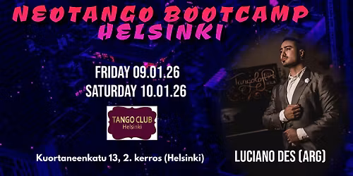 Neotango Bootcamp Helsinki- Luciano Des(AR)