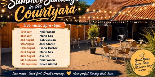 Summer Sundays in the Courtyard
