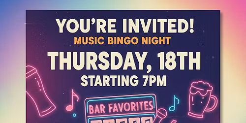 Free Music Bingo At Longshots