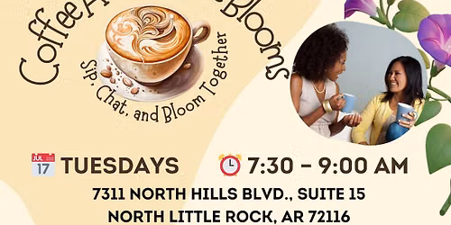 Coffee Among the Blooms \ud83c\udf38 Sip, Chat, and Bloom Together