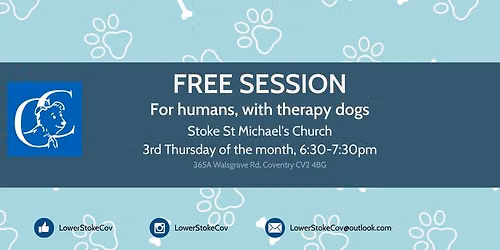 FREE Session with Therapy Dogs - 2026 Dates