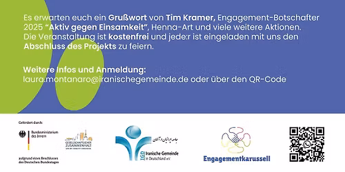 Abschlussveranstaltung "Ehrenamt in Bewegung - Ein Engagementkarussell"