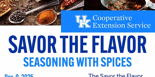 Savor the Flavor- Seasoning with Spices