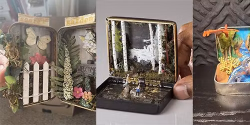 Creative Spark Juniors Mini Tin Dioramas