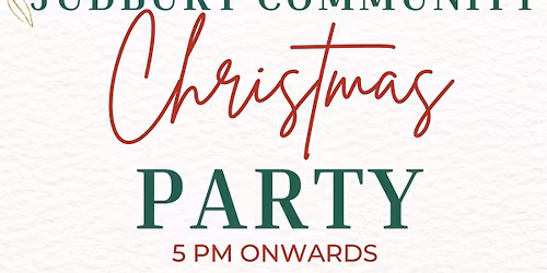 Judbury Community Christmas Party 