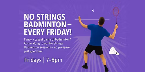 No Strings Badminton 