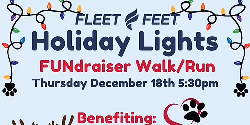 Holiday Lights FUNdraiser Run\/Walk for Cherryland Humane Society