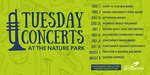 Tuesday Night Concerts at Nature Park