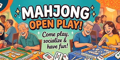 Mahjong Open Play In Clearwater
