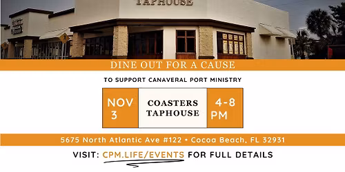 Dine out for a Cause: Coasters Taphouse
