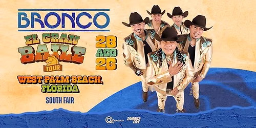 BRONCO TOUR EL GRAN BAILE EN WEST PALM BEACH 