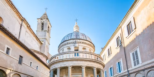 Il Tempietto del Bramante al Gianicolo e la reale Accademia di Spagna  sabato 18\/10 ore 15:00