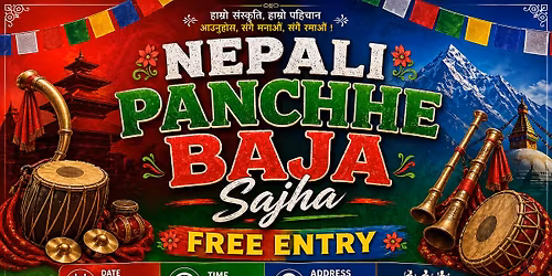 Nepali Panchhe Baja Sajha in Helsinki \ud83c\uddeb\ud83c\uddee 18 May 2026 \ud83d\udc90FREE ENTRY \ud83d\udc90\ud83d\udc90