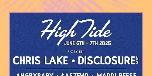 High Tide Festival - 2 Day Pass at Riverfront Park North Charleston