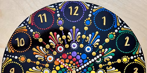 *6 Seats Left* 12\/7\/25 Beginner Dot Mandala Painting Workshop *Christmas Edition* (2.5 Hour)