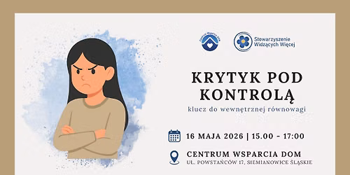 Krytyk pod kontrol\u0105 \u2013 klucz do wewn\u0119trznej r\u00f3wnowagi