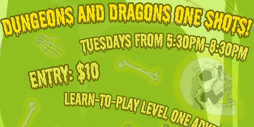 D&D Weekly One Shots at Gnome Games Appleton North