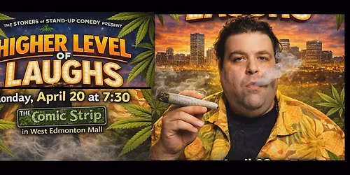 Higher Level of Laughs 420 The Comic Strip WEM