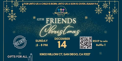 Friends Christmas 2025 - A Free Entry Desi Christmas Celebration!