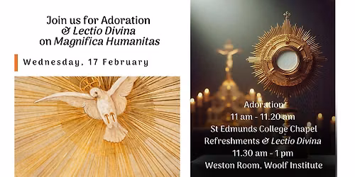 Adoration & Communal Lectio Divina on Magnifica Humanitas