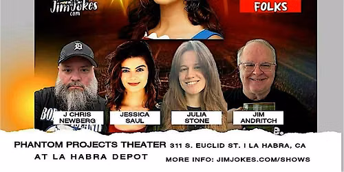 Laughter in La Ha-Habra with Sara Weinshenk + J Chris Newberg