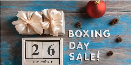 Boxing day sale