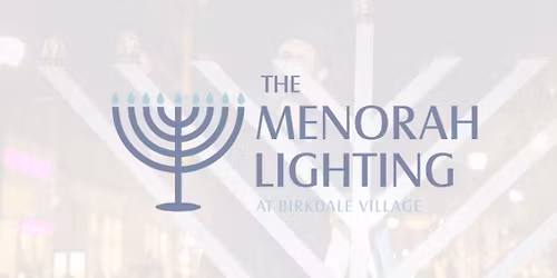 The Menorah Lighting at Birkdale Village