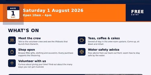 RNLI Harwich open day