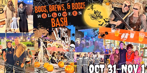 Wise Man Boos, Brews, and Booze Halloween Bash