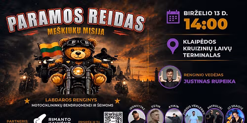 Paramos reidas - me\u0161kiuk\u0173 misija \ud83e\uddf8