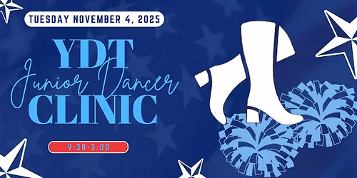 YDT Junior Dancer Clinic - ELECTION DAY - November 4th