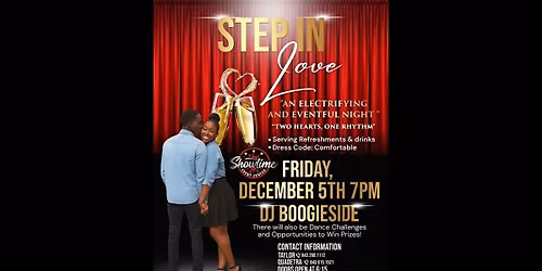 Step In Love "Two Hearts, One Rhythm"!