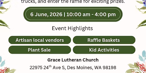 Spring into Summer Bazaar 