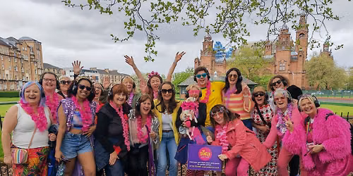The Fun Brigade Silent Disco Walk in Victoria Park with Ya Dancer \ud83c\udfa7