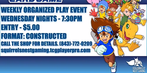 DIGIMON ORGANIZED PLAY EVENT