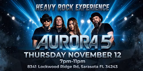 Aurora 5 - Heavy Rock Experience at Encore Live