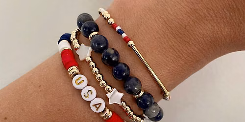 Phoenix Club-4th of July Bracelet Stack Class \ud83c\uddfa\ud83c\uddf8