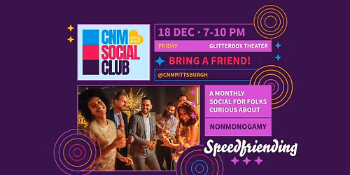 CNM Social Club: Speed Friending