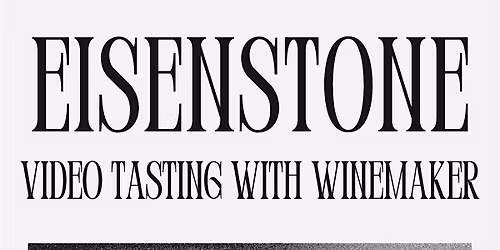 Barossa Unveiled: An Exclusive Shiraz Masterclass with Eisenstone