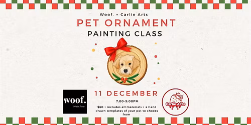 Paint Your Pet: Ornament Edition